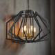 Modern Antique Brass Wide Pendant Modern Antique Brass Wide Pendant